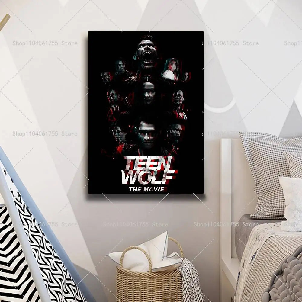 Teen Wolf Movie Series Poster – Self-Adhesive Wall Art Print Wall Art Poster Axl