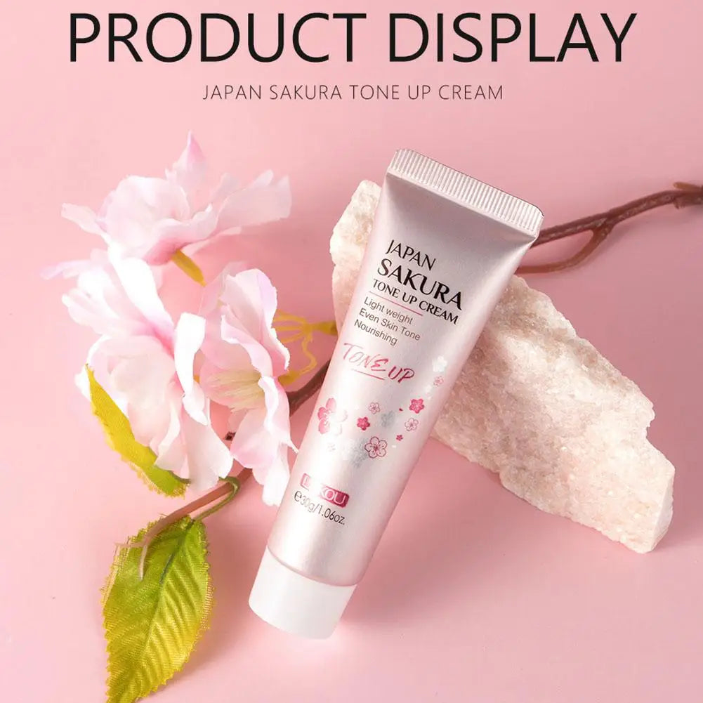 LAIKOU Sakura Cherry Blossom Facial Cream – Collagen Moisturizer Facial Moisturizer Cream Axl