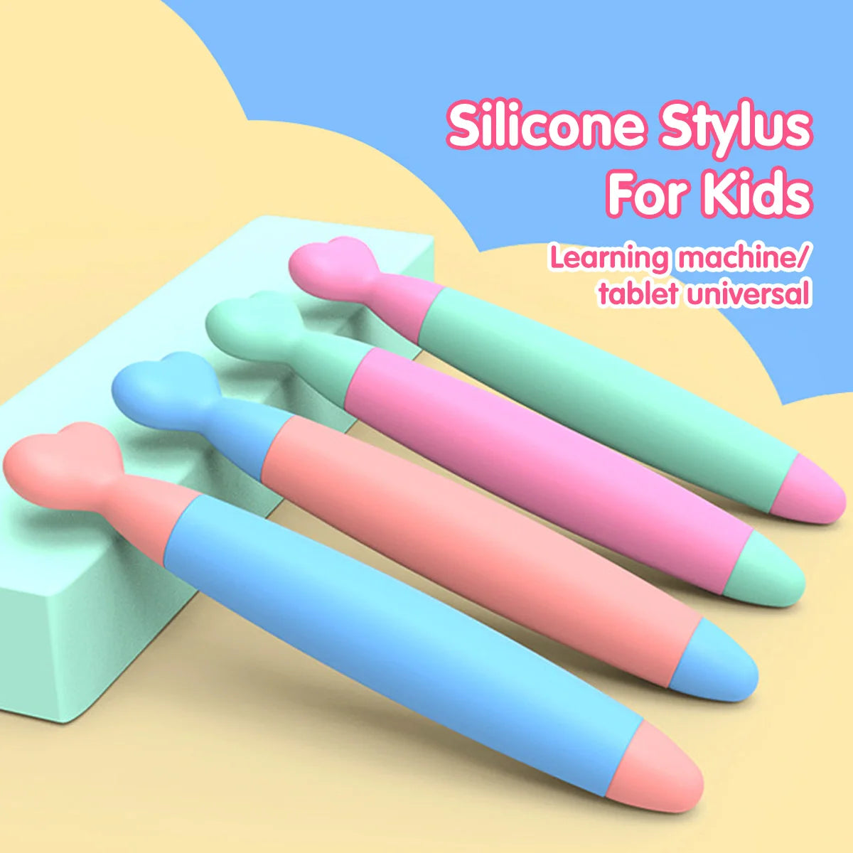 Kids Stylus Pen – Universal Touch Pencil for iPad iPhone Tablets Kids Stylus Pen Axl