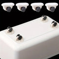 4-Pack Self-Adhesive Mini Ball Transfer Bearing Wheels | Rollers Adhesive Caster Wheels Axl white