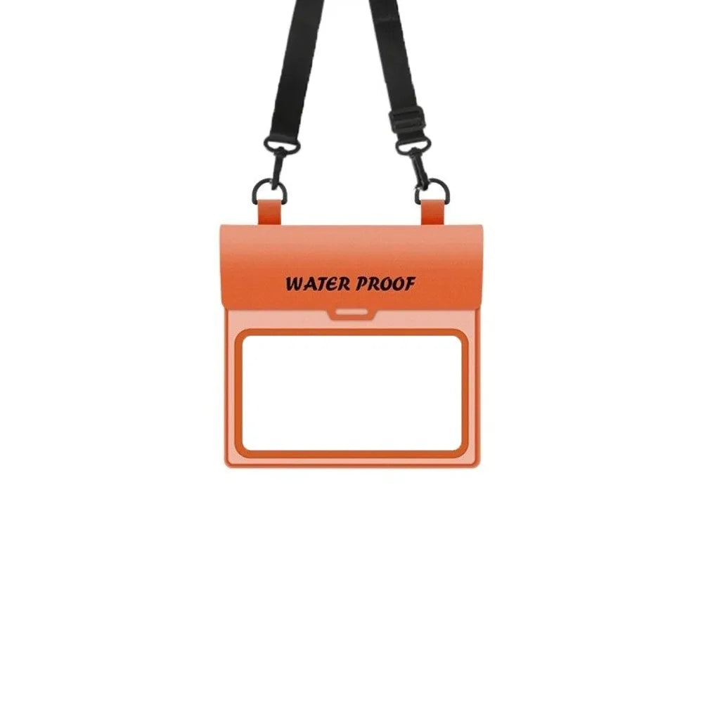 Waterproof Phone Bag – Swimming Waist Pack & Shoulder Strap Waterproof Phone Bag Axl Orange