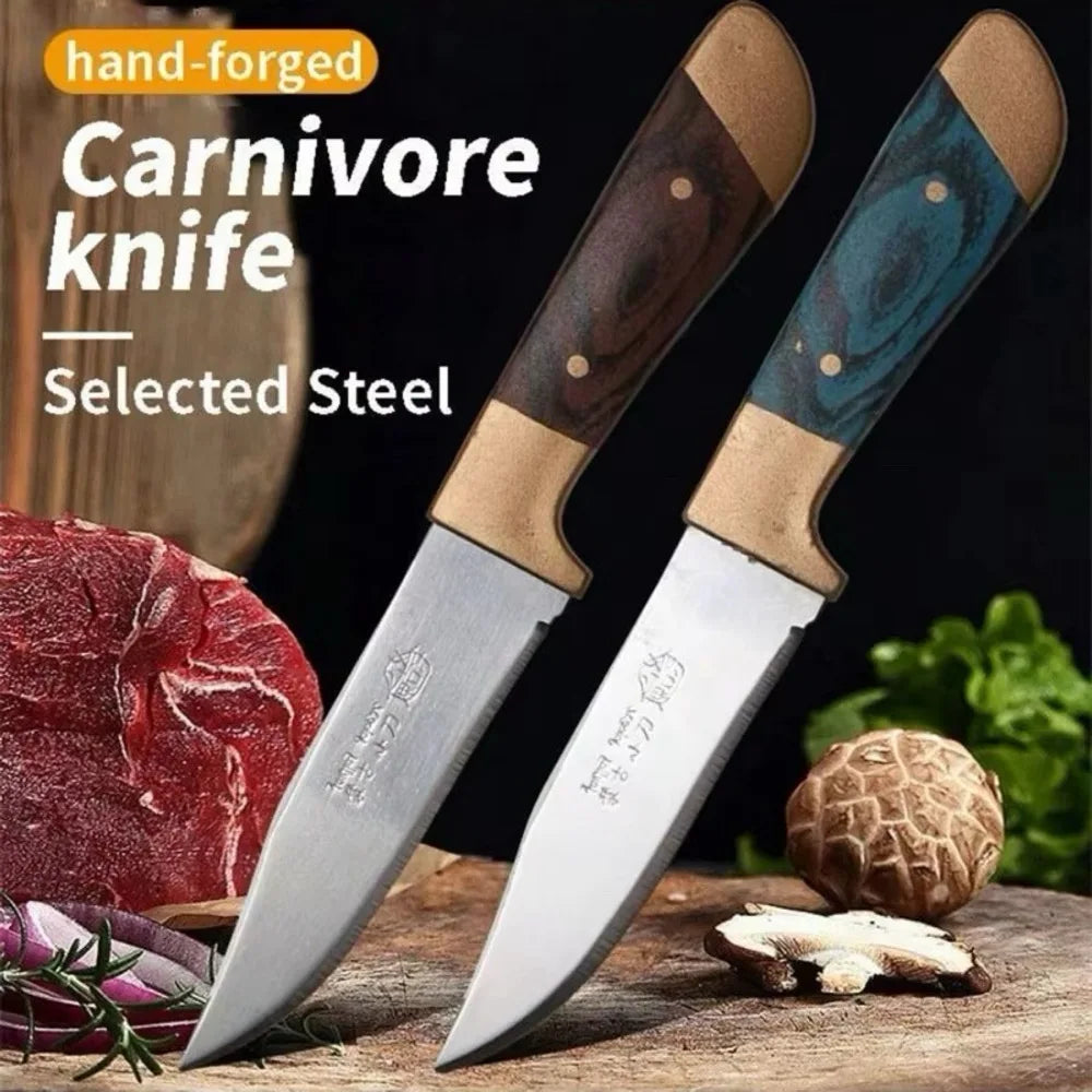 Mini Portable Fruit & Steak Knife with Sheath | BBQ Knife Portable Kitchen Knife Axl
