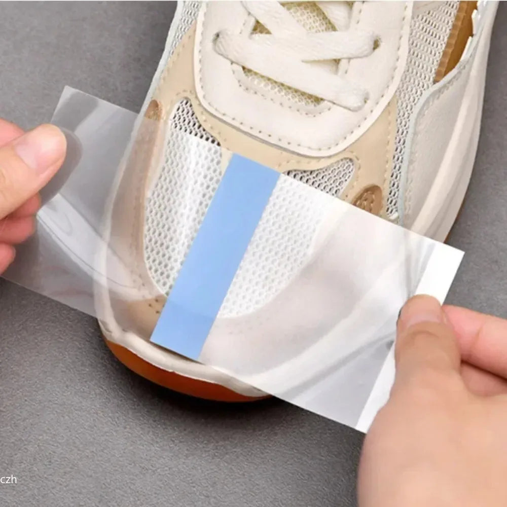 Invisible Waterproof Shoe Toe Covers – PU Film Stickers 30 Pcs Shoe Toe Protector Axl