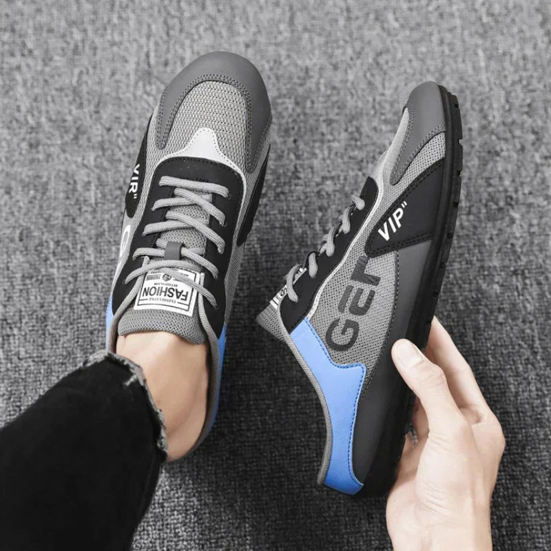 Men's Breathable Half Slip-On Casual Flat Sneakers Slip-On Sneakers Axl