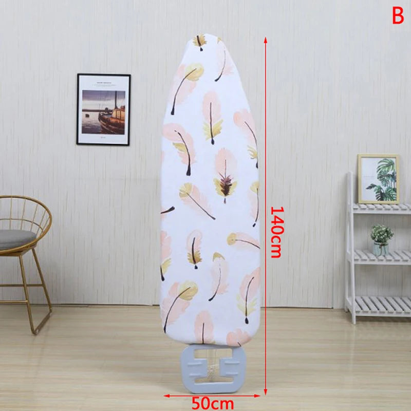 Printed Ironing Board Cover 140x50cm | Cotton Blend No-Slip Ironing Board Cover Axl B