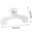 Transparent Plastic Book Clip – Page Holder & Bookmark Book Clip Axl 1pcs