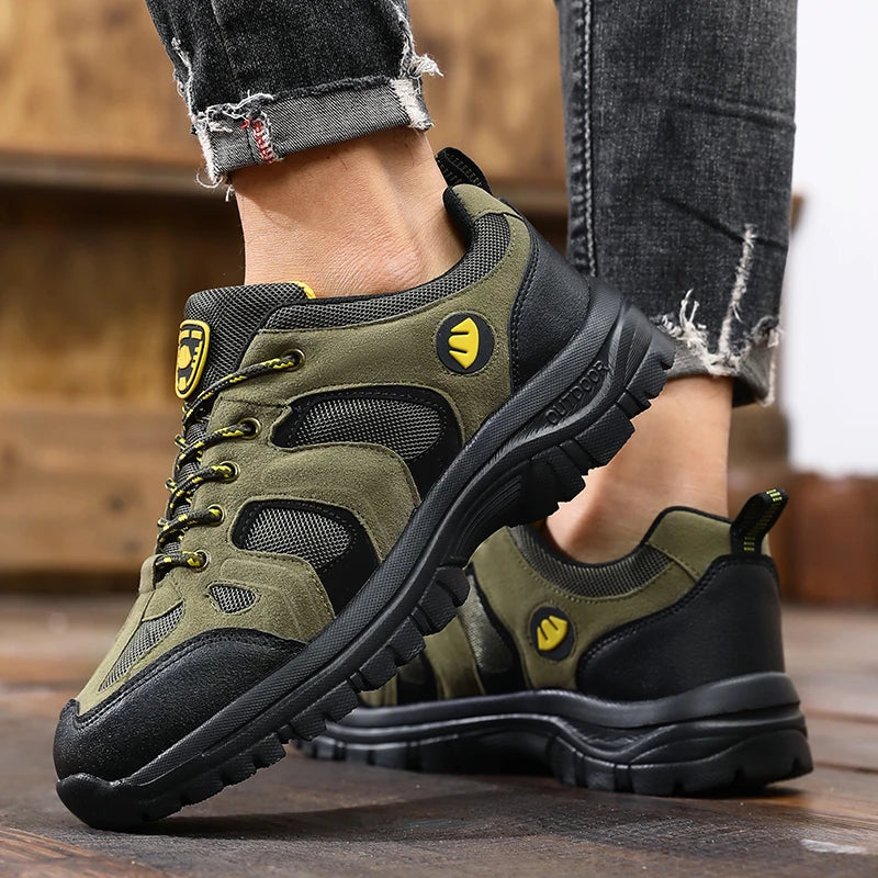 Men's Anti-Slip Breathable Hiking Sneakers | Trail Camp Shoes Hiking Sneakers Axl