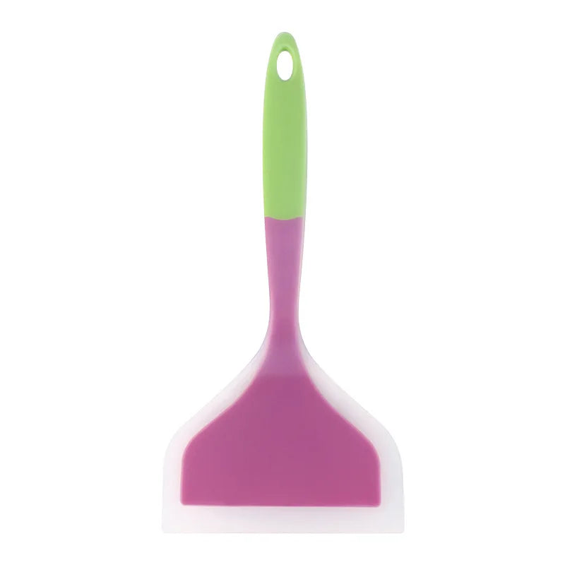 Wide Silicone Spatula for Non-Stick Pans & Omelettes Silicone Spatula Axl Head powder handle g