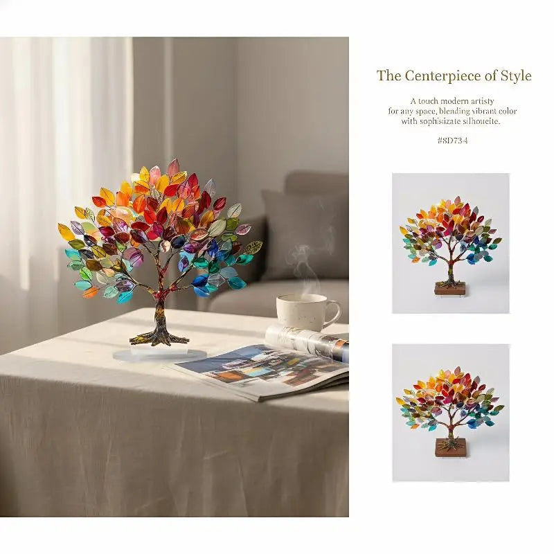 Acrylic Lily Flower 2D Ornament – Desktop & Table Decor Acrylic Desk Ornament Axl