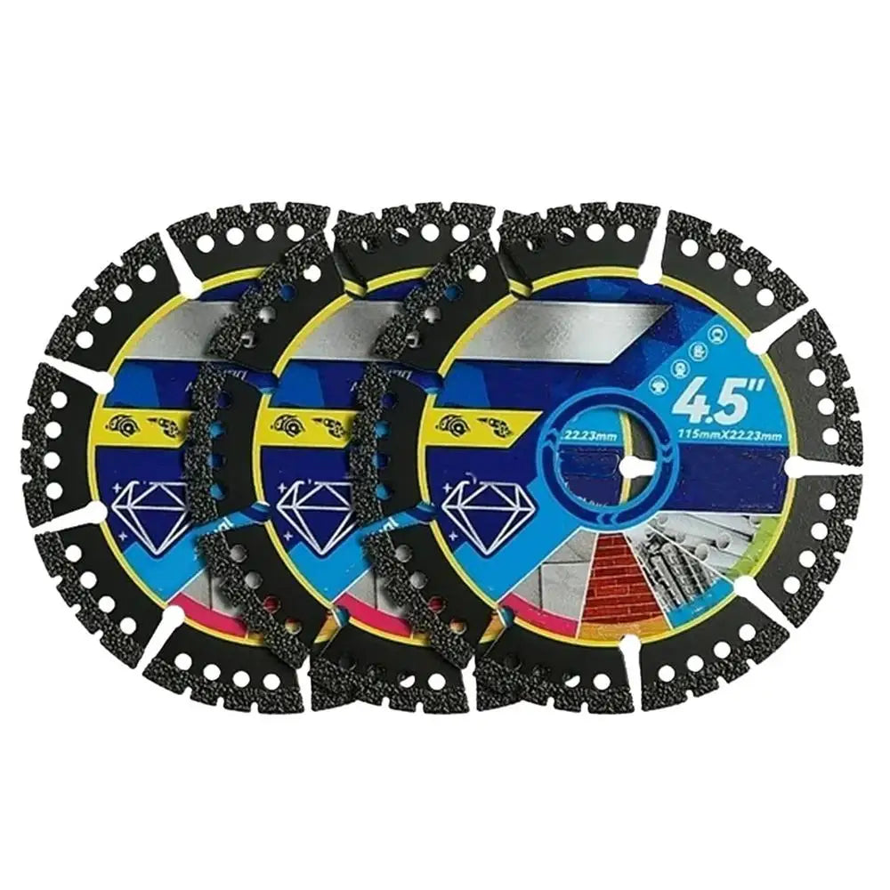 3-Pack 4.5" Angle Grinder Cut-Off Discs – Metal & Tile Cutting Cut-Off Discs Axl 1 Set