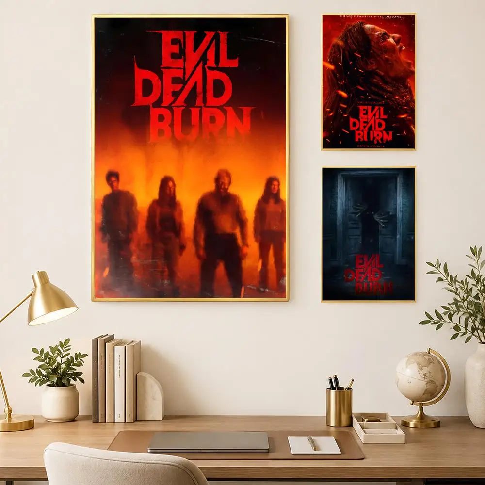 Evil Dead Movie Wall Poster – HD Self-Stick PVC Waterproof Art Movie Wall Poster Axl