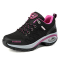 AZGB Women's Platform Chunky Sneakers | Lace-Up Walking Shoes Platform Sneakers Axl black 36