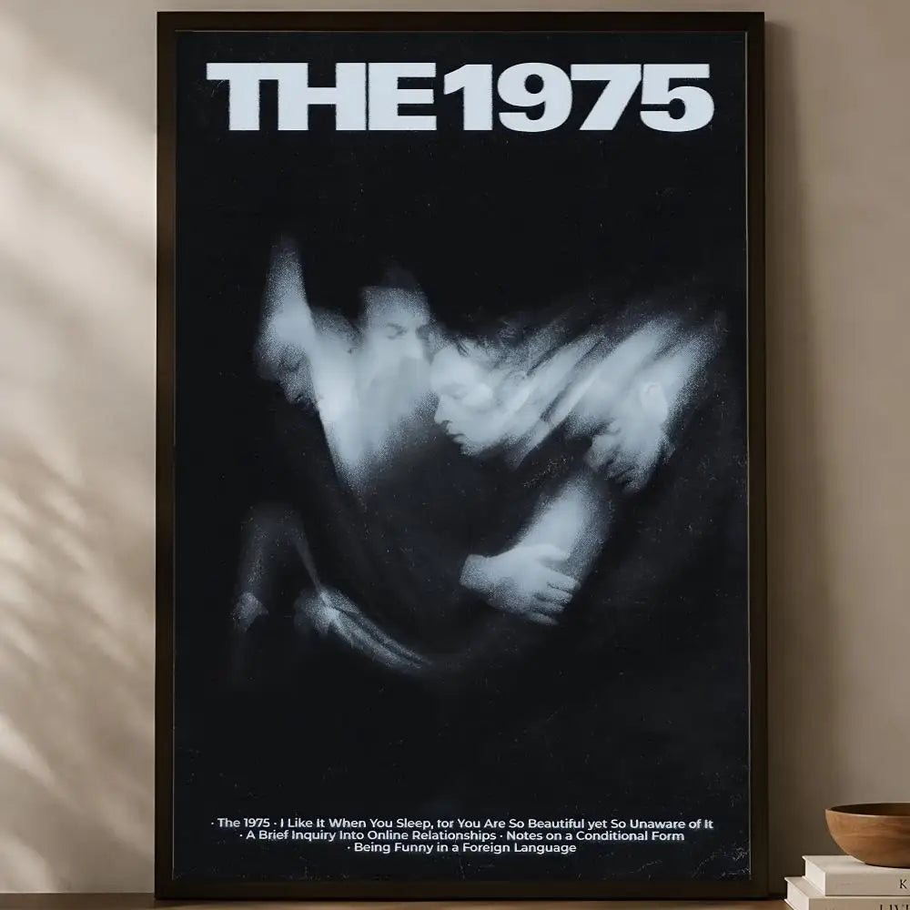 The 1975 Self-Stick PVC Wall Poster – HD Waterproof Wall Art Wall Art Poster Axl White05 15X20cmNoframe