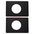 Door Reinforcement Plates – Stainless Steel Handle Backplate 2Pcs Door Reinforcement Plate Axl Black CN