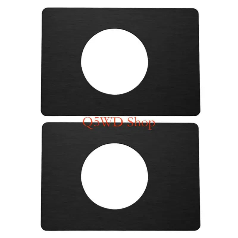 Door Reinforcement Plates – Stainless Steel Handle Backplate 2Pcs Door Reinforcement Plate Axl Black CN