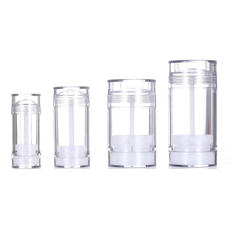 Empty Twist-Up Deodorant Tubes 15/30/75g | Refillable Stick Refillable Cosmetic Tube Axl