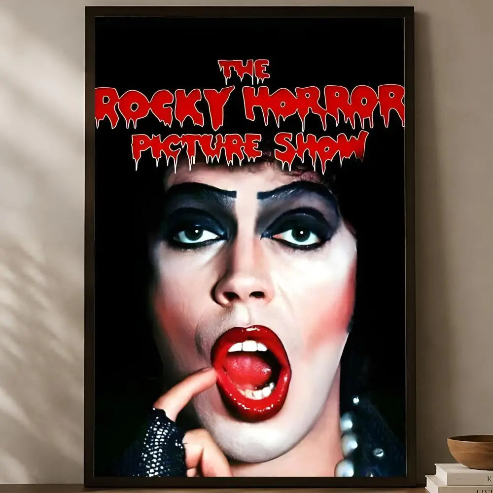 Rocky Horror Picture Show HD PVC Wall Poster – Self-Stick Wall Art Poster Axl White01 15X20cmNoframe