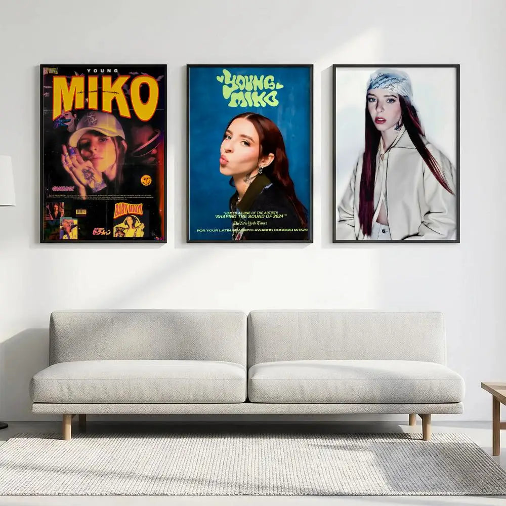 Y-Young M-Miko HD Poster – Aesthetic Wall Art Home Decor Wall Art Poster Axl