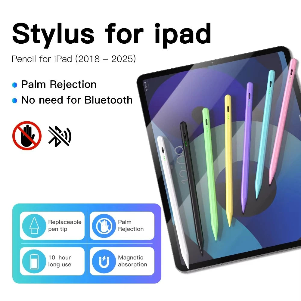 iPad Stylus Pen – iPad Pro, Air & Mini 2018–2025 Touch Pen iPad Stylus Pen Axl