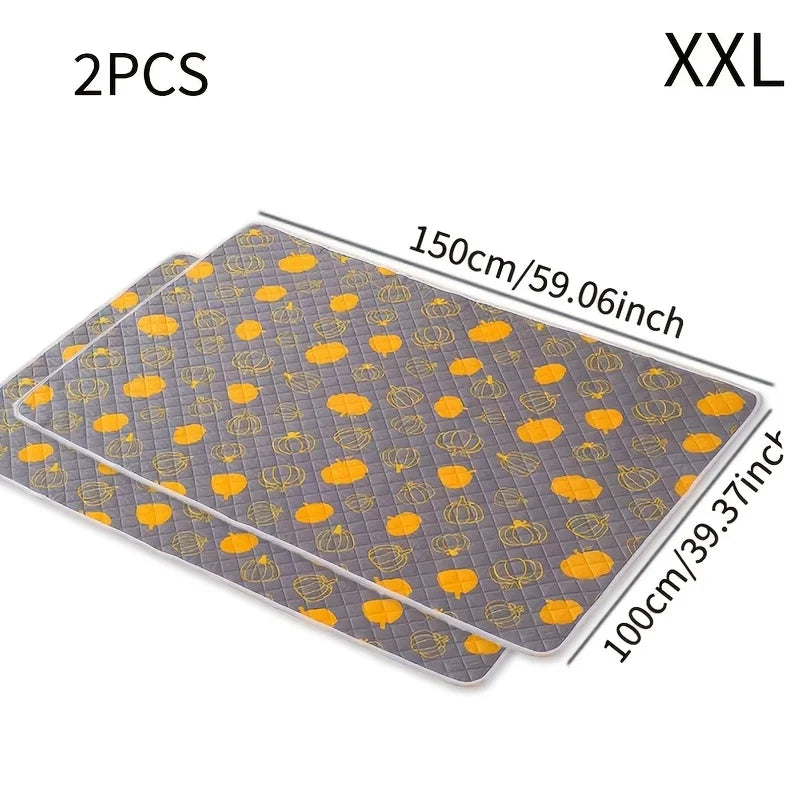 KEMORELA 2-Pack Washable Dog Training Mats – Home & Car Dog Training Mat Axl 2PCS 150X100cm