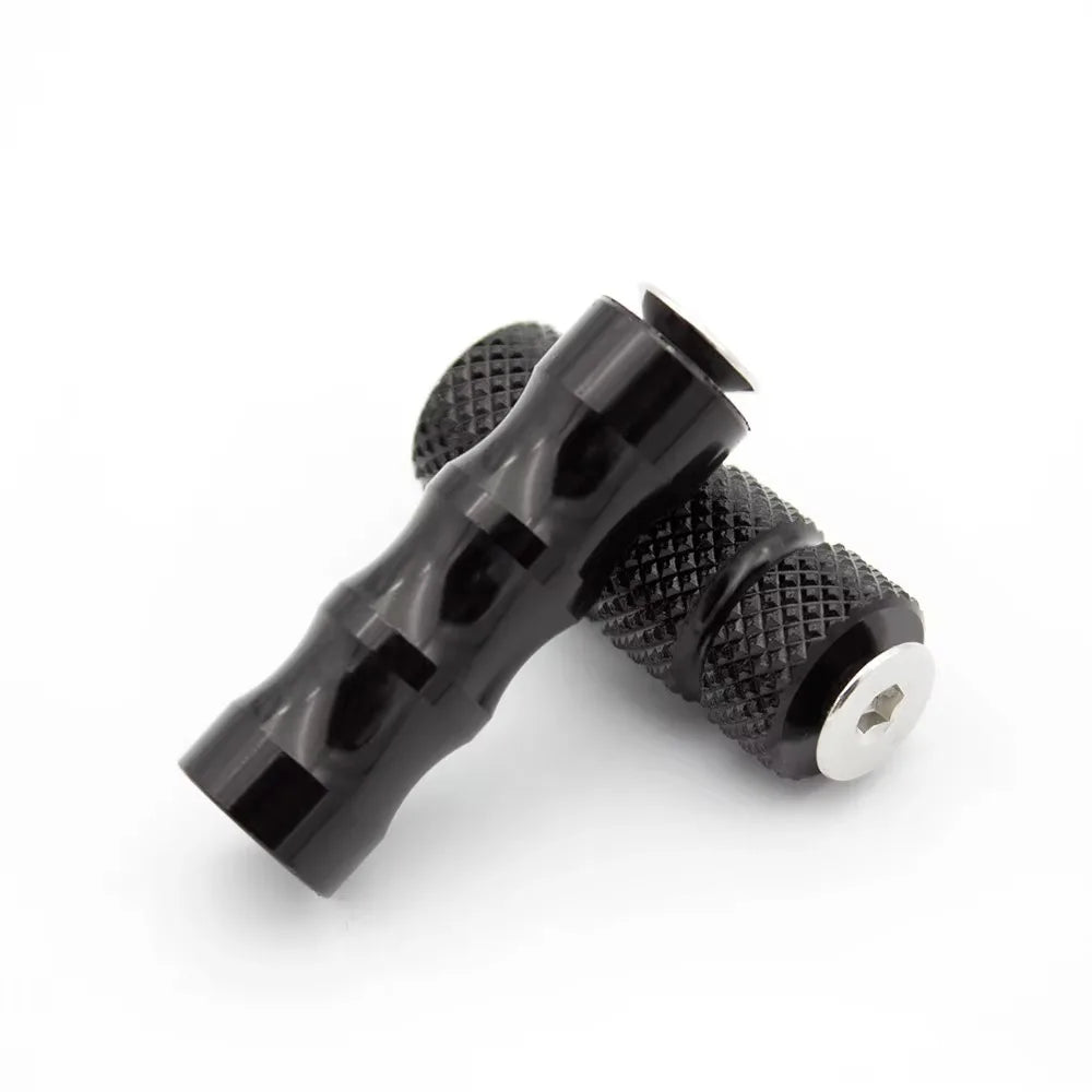 M6 CNC Aluminum Motorcycle Foot Pegs – Universal Rearset Pedal Motorcycle Foot Pegs Axl