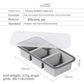 Silicone Compartment Lunch Box – Microwave & Fridge Safe Compartment Lunch Box Axl 3 grids