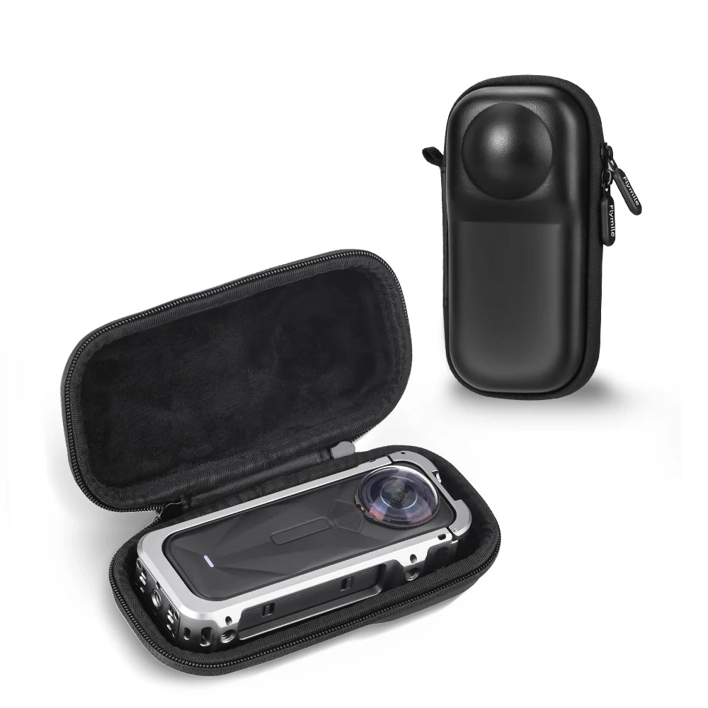 Insta360 X5 Carrying Case – Waterproof PU Storage Bag Camera Carrying Case Axl