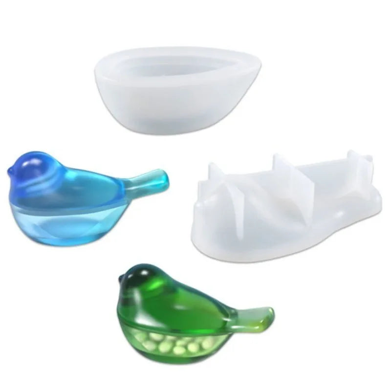 Bird Shape Silicone Mold – Resin, Chocolate & Craft Mould Silicone Craft Mold Axl