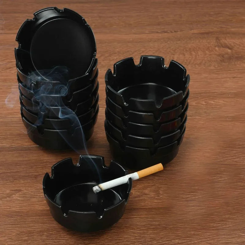 8-Slot Round Portable Ashtray – Indoor & Outdoor Cigarette Holder Portable Ashtray Axl