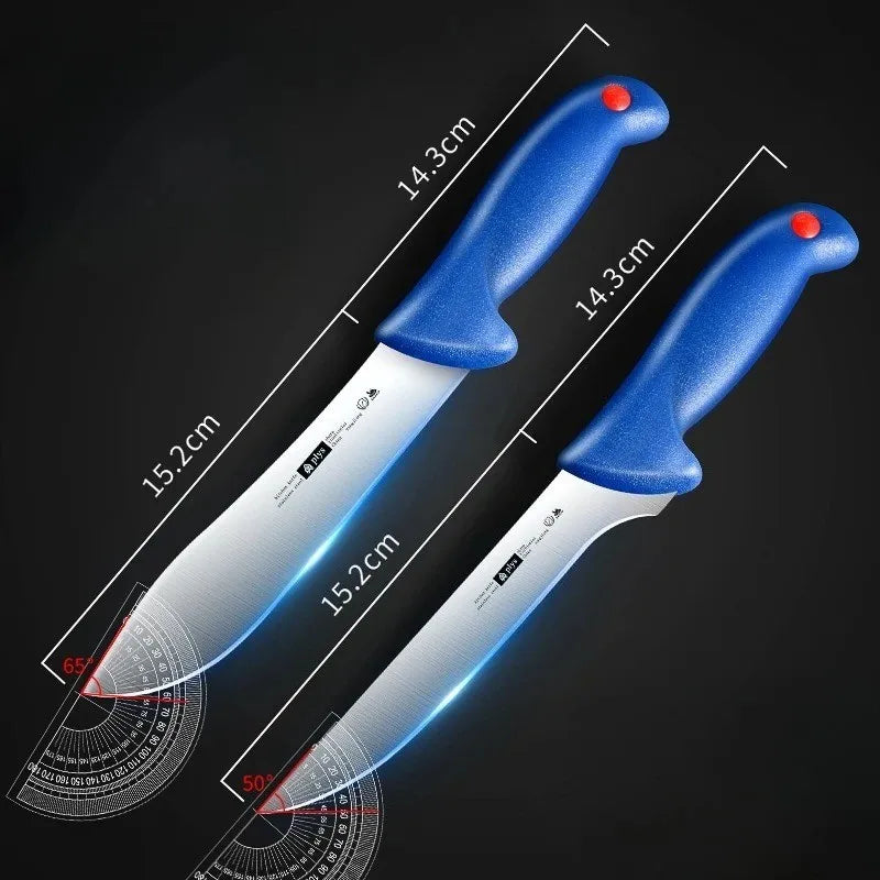 Ultra-Sharp Stainless Steel Boning & Butcher Knife Set Boning Knife Set Axl Butcher-Boning knife
