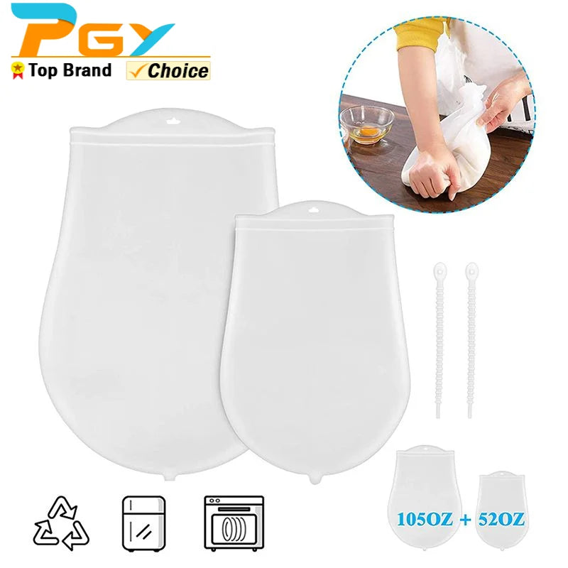 Silicone Kneading Dough Bag – Bread, Pizza & Pastry Mixer Silicone Dough Bag Axl