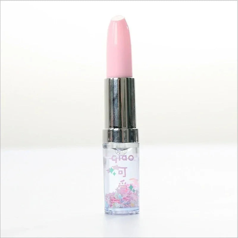 Lipstick Gel Pens 4-Pack | Novelty Quicksand Pens for Students Novelty Gel Pens Axl Pink