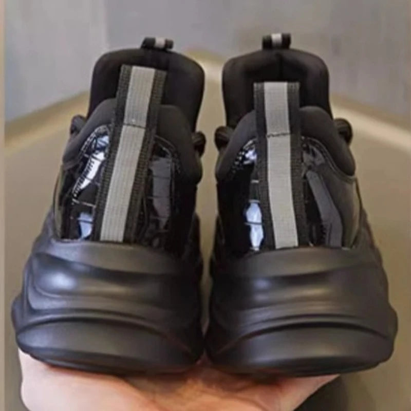 Women's Chunky Platform Sneakers – Breathable Height Boosting Chunky Platform Sneakers Axl