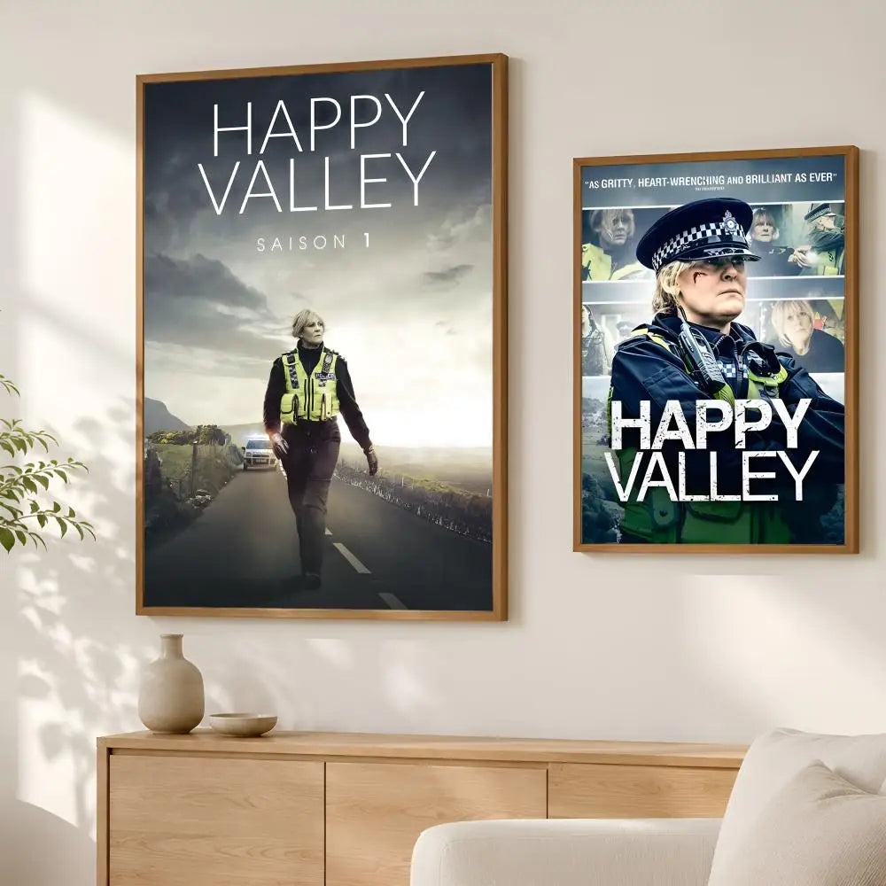 Happy Valley Poster Self-Stick HD PVC Wall Art – Home Decor Wall Art Poster Axl