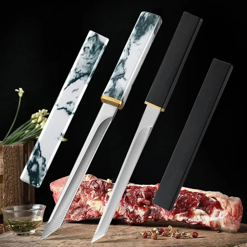 Stainless Steel Chef Knife – Boning Butcher BBQ Cleaver Kitchen Chef Knife Axl