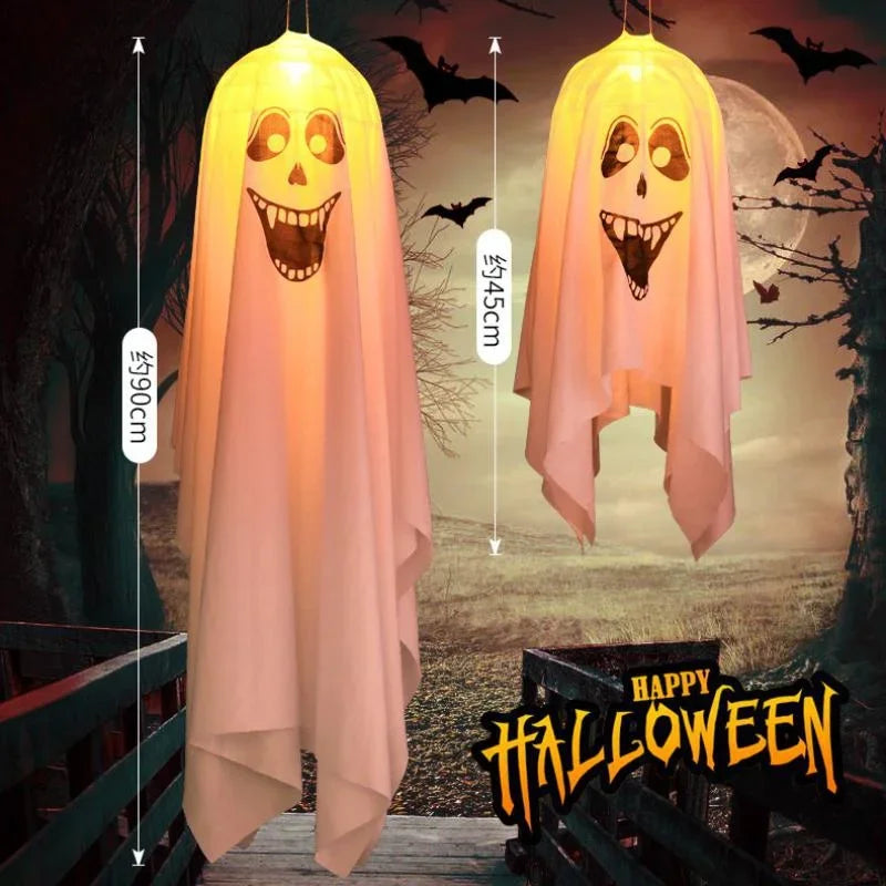 Halloween Fabric Ghost LED Light – Waterproof Outdoor Decor Halloween Decoration Axl