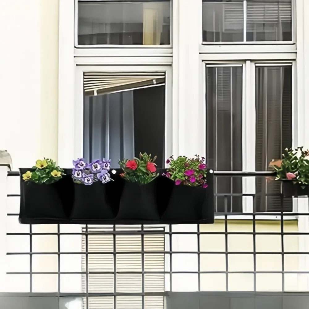 Foldable Felt Wall Planter Bag | Vertical Garden Grow Bag Wall Planter Bag Axl