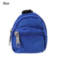 Mini Doll Backpack – Cute Cloth School Bag for 1/6 BJD Dolls Doll Accessory Axl blue