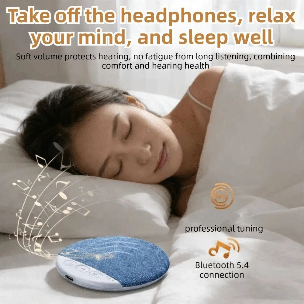 Ultra-Thin Bluetooth Under Pillow Speaker & White Noise Machine Bluetooth Pillow Speaker Axl