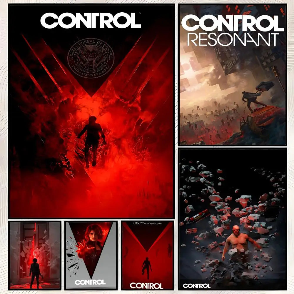 Game Controller Self-Stick Wall Poster – HD Waterproof Decor Wall Art Poster Axl
