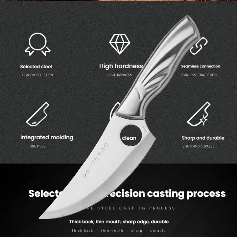 Professional Boning Knife – 30Cr13 Steel & Wooden Handle Boning Knife Axl