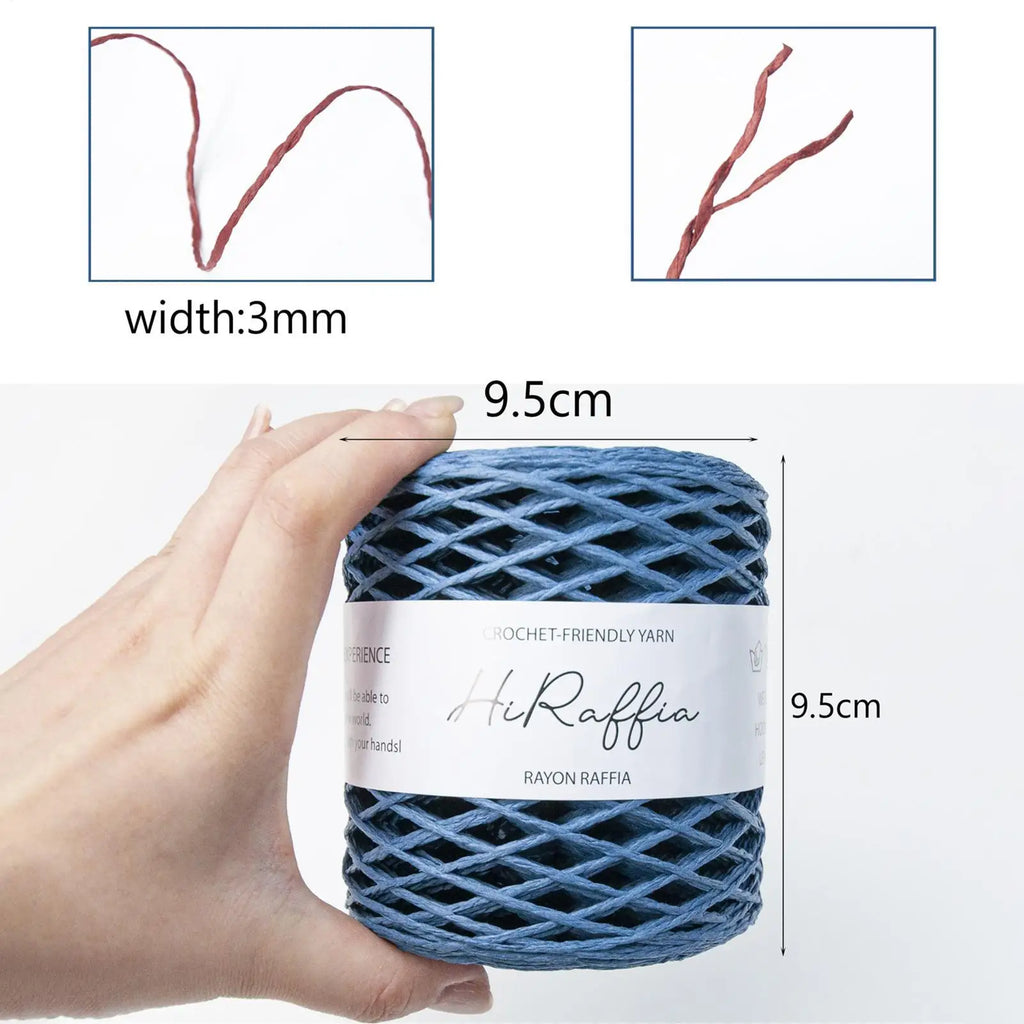 Natural Raffia Ribbon 150m – DIY Craft String for Bags & Hats Craft Ribbon Axl
