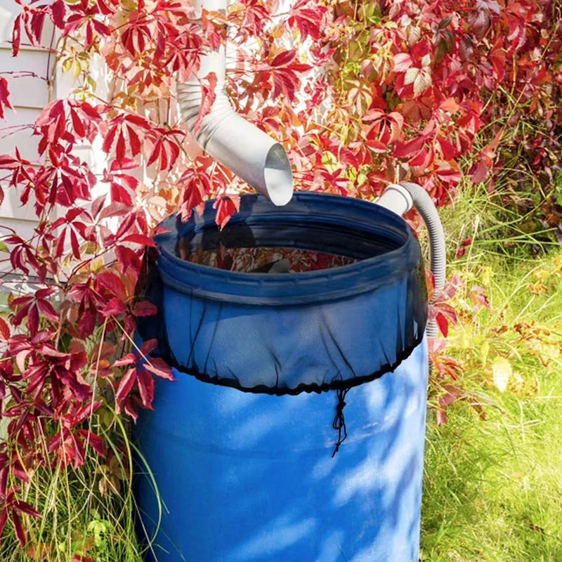 Mesh Cover Netting for Rain Barrels – Anti-Mosquito Tank Cover Rain Barrel Cover Axl