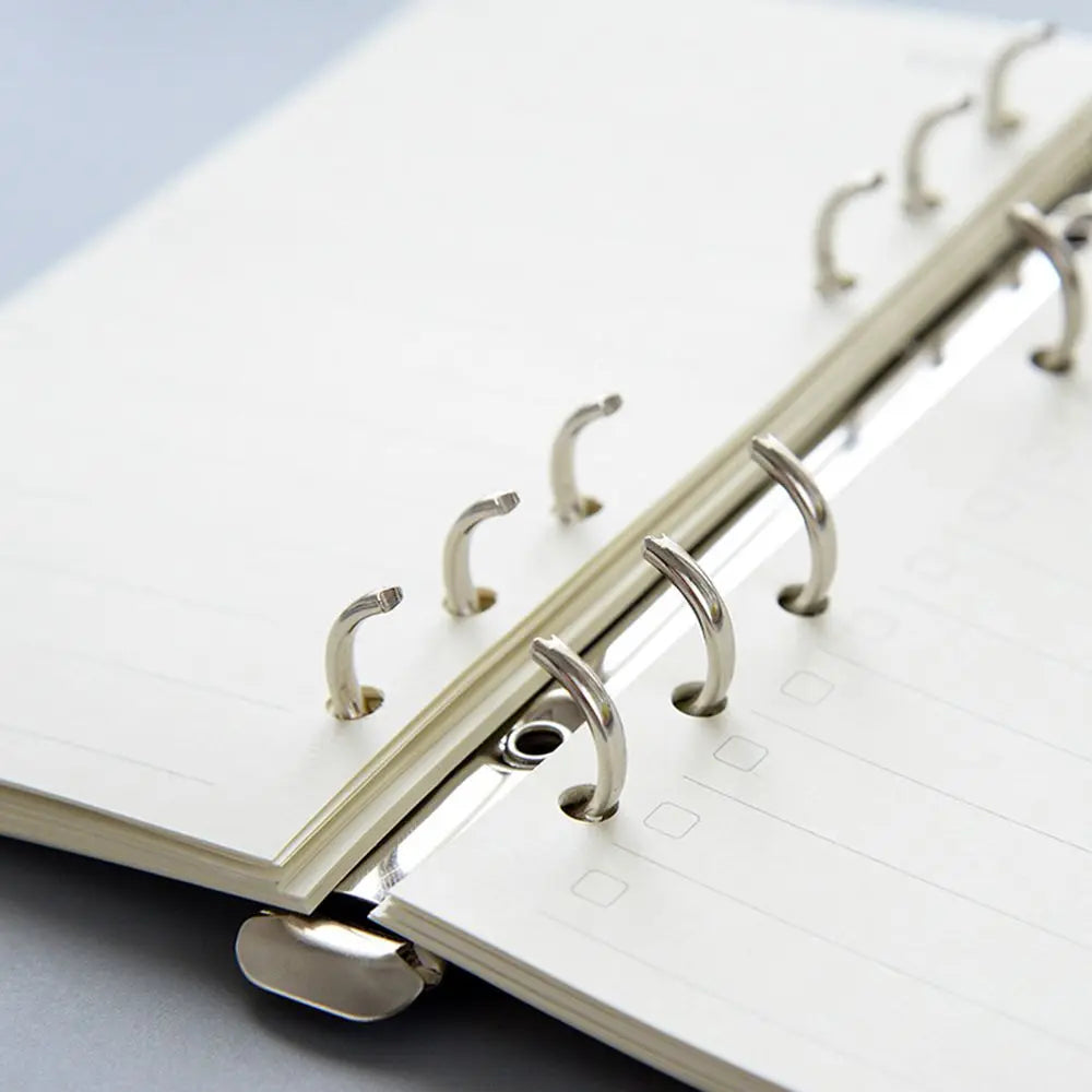Metal Loose-Leaf Binder Clip A4 B5 A5 A6 A7 | Ring Notebook Clip Loose-Leaf Binder Clip Axl