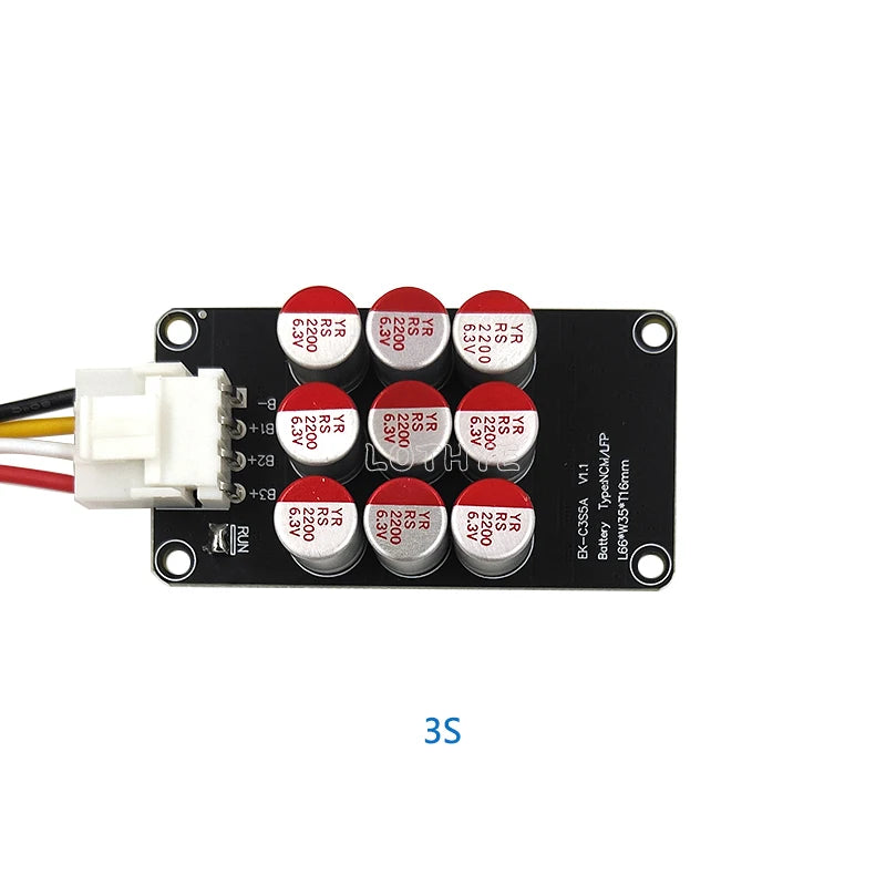 5A Active Battery Equalizer Balancer Board 3S 4S 6S 8S BMS Battery Balancer Board Axl 3S