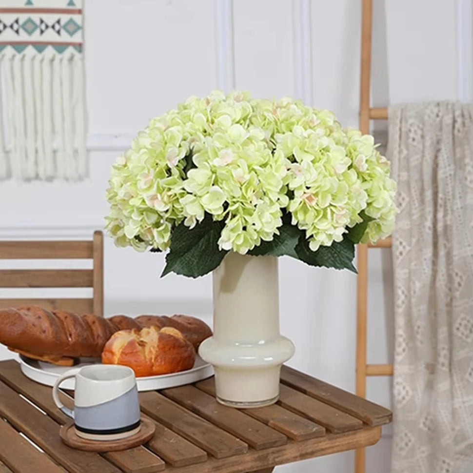 Silk Hydrangea Artificial Flowers – Wedding & Home Fake Bouquet Artificial Silk Flowers Axl