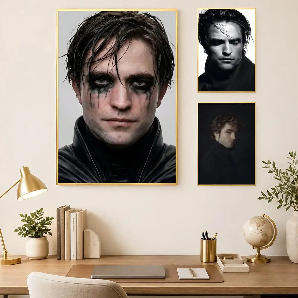 Robert Pattinson HD Wall Art Poster – Self-Stick Waterproof Wall Art Poster Axl