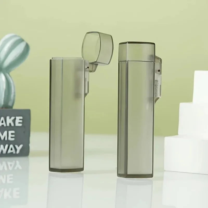 4-Pack Portable Clear Plastic Toothpick Case & Holder Toothpick Holder Axl