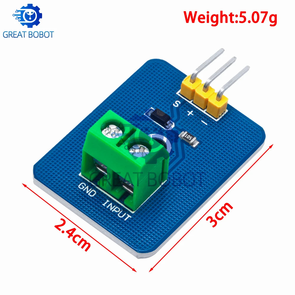 Ceramic Piezo Vibration Sensor Module 3.3V/5V for Arduino Vibration Sensor Module Axl