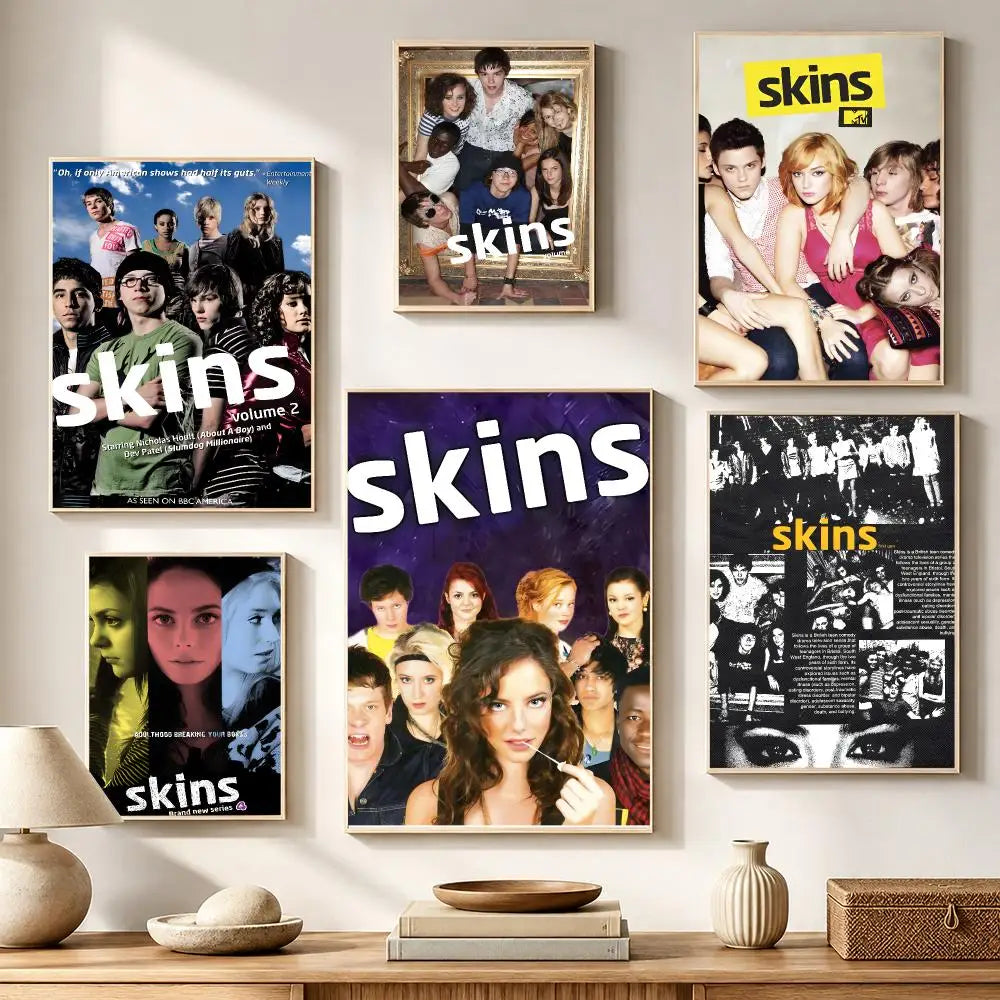 SKINS HD Waterproof Wall Stickers – Home Décor & Holiday Gift Wall Poster Stickers Axl
